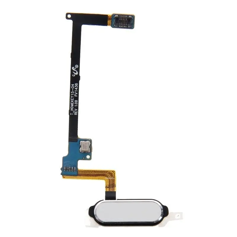 Home Key Button Flex Cable For Samsung Galaxy Note 4 SM-N910 White/Black/Gold/Pink Color return functions Repair Parts