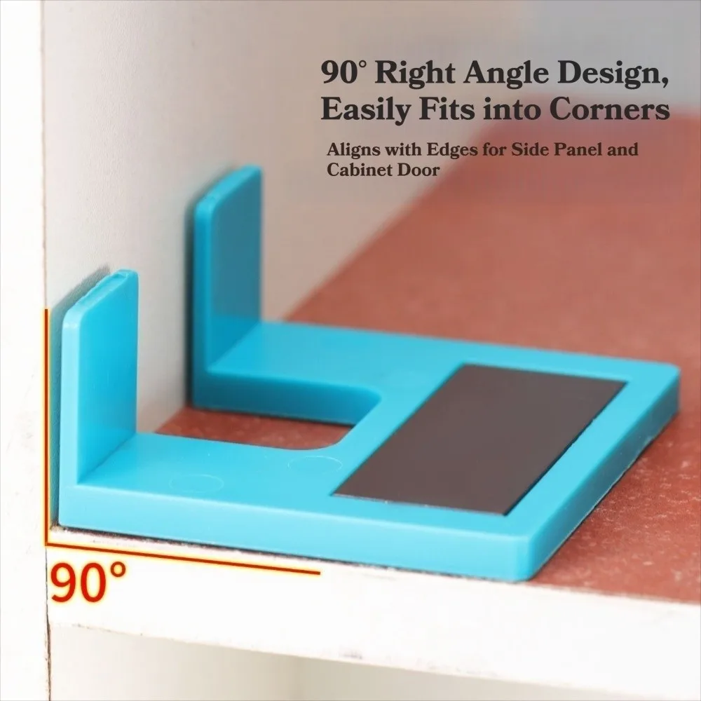 with Magnetic Fixed Hinge Installation Positioning Piece Quick Installation Woodworking Hinge Installation Clips Plastic