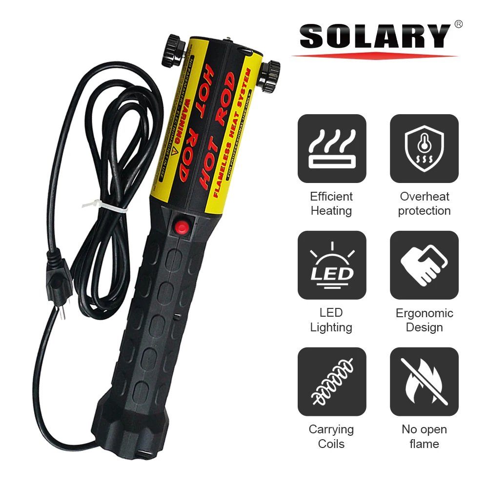 

Solary Magnetic Induction Heater Kit - 1000W 110V Heat Induction Tool Kit