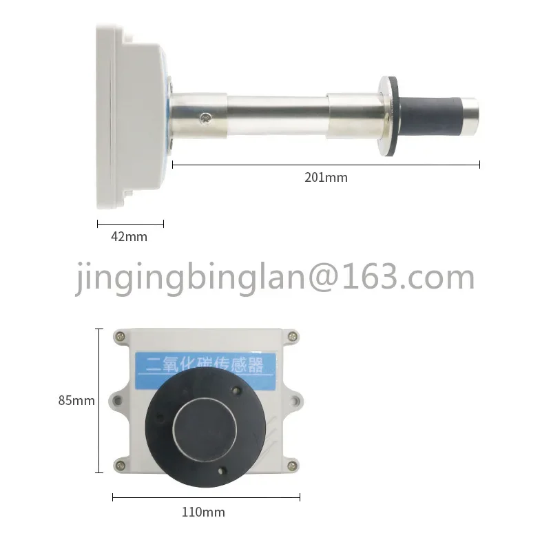 CO2 Sensor Module Transmitter Agricultural Greenhouse CO2 Detection Air Quality Detection