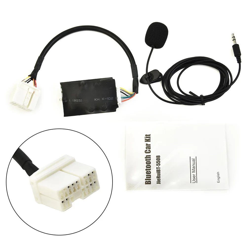 Aux Input Adapter for Honda For Accord For Civic For Odyssey Stereos with AVRCP Song Navigation and Hands-Free Dialing