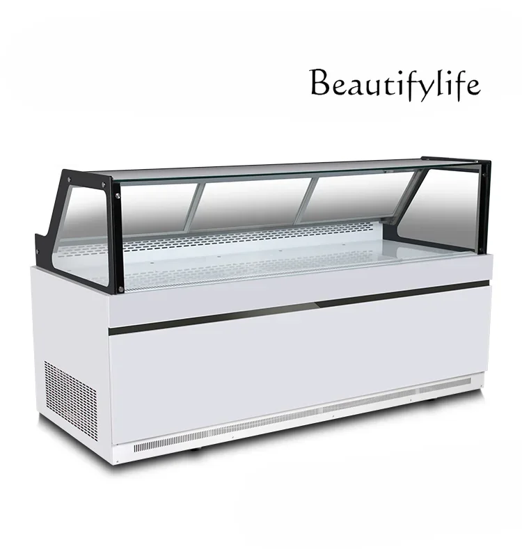 

Air Cooling Frostless Deli Cabinet Cold Dish Fruit Commercial Display Fresh Cabinet