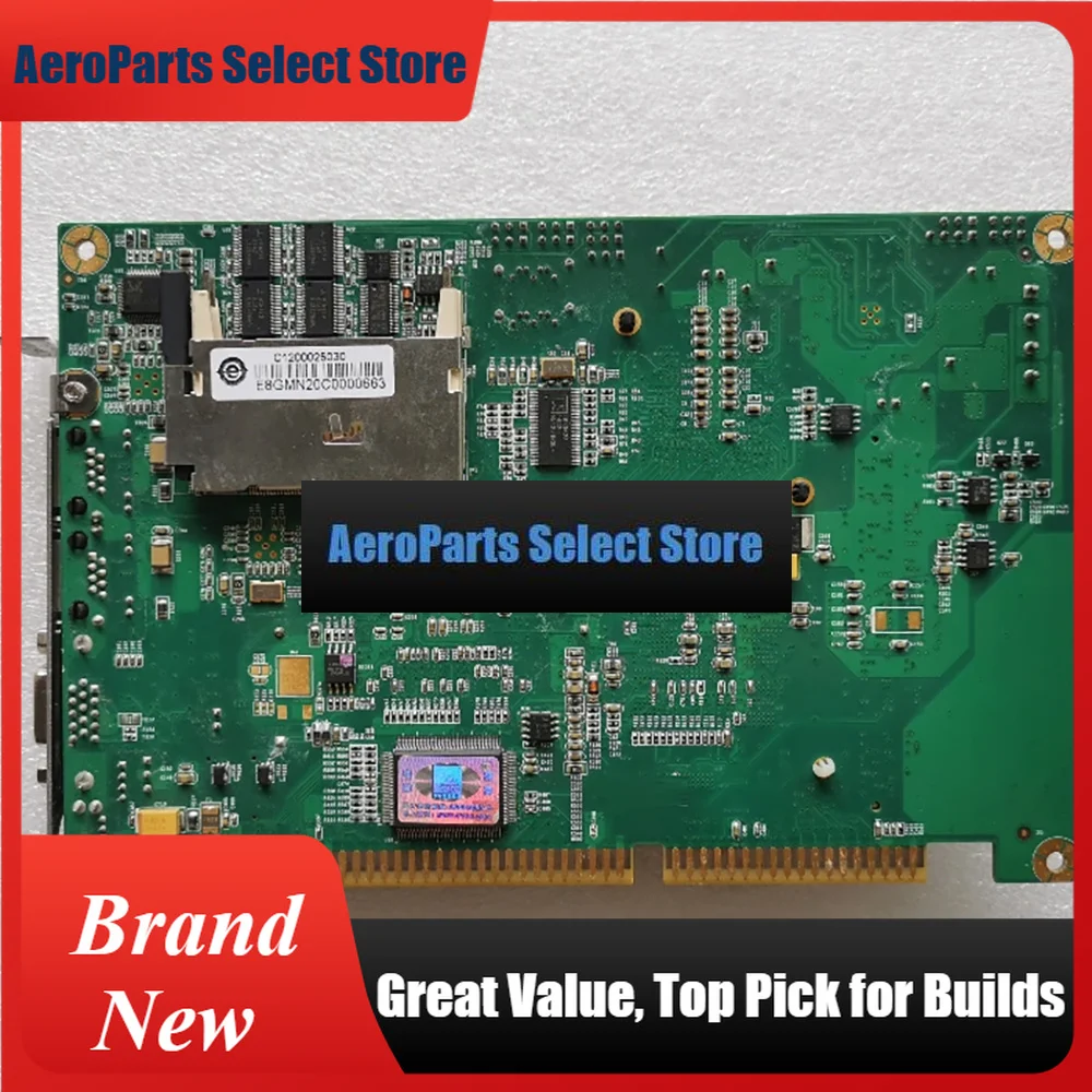AeroPartsHSC-1812CA384B VER:C00 ISA Half Length Card Industrial Control Motherboard