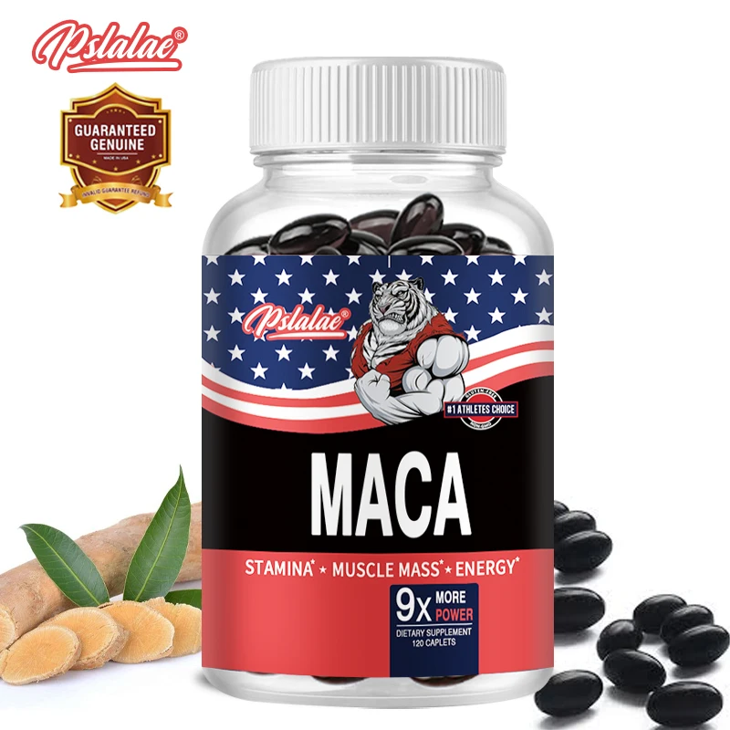 

Men's Maca Booster - Dick, Improves Energy, Endurance and Muscle Mass, Relieve Fatigue