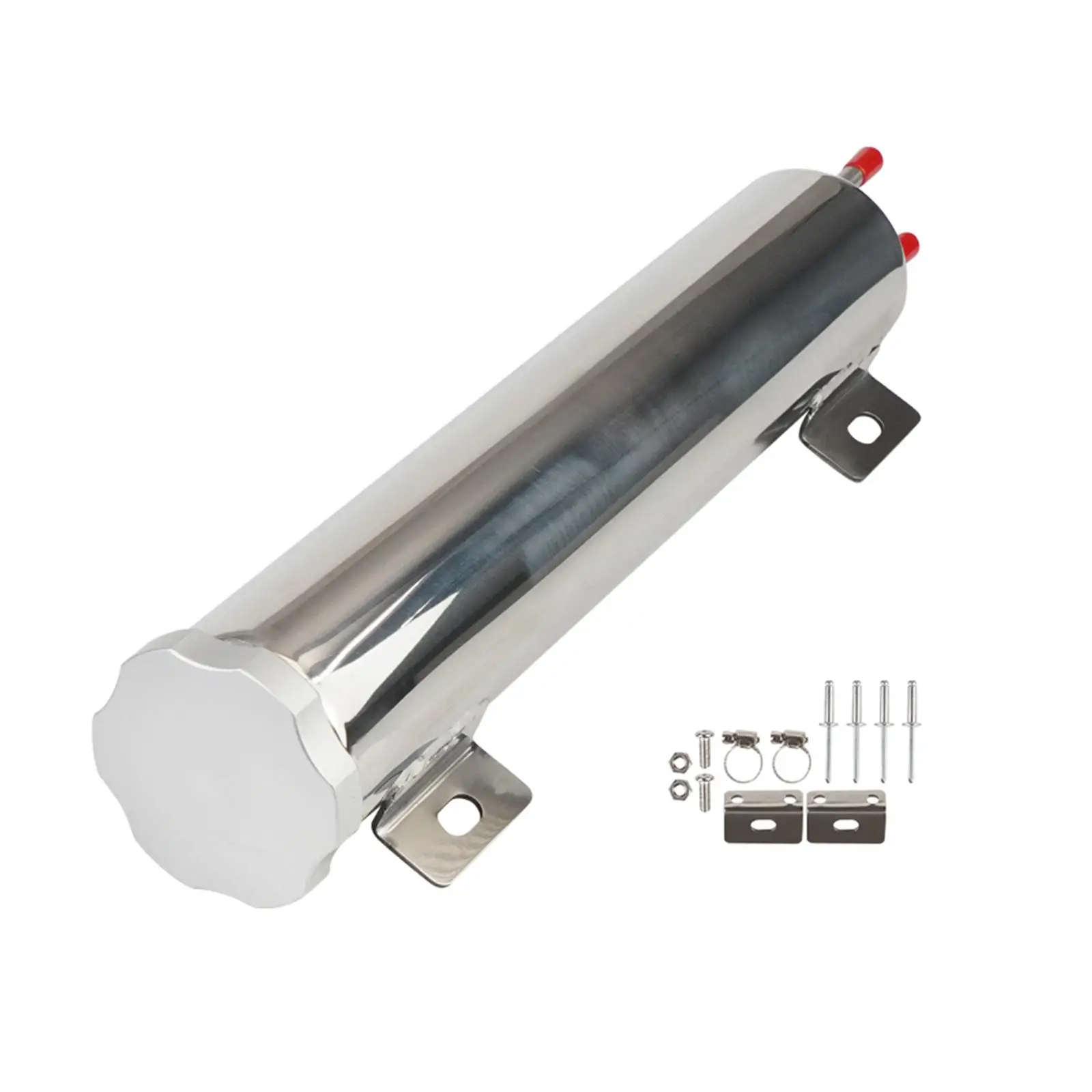 

Универсальный бачок для перелива охлаждающей жидкости радиатора с комплектом для установки, прочные ремонтные детали, полированный резервуар