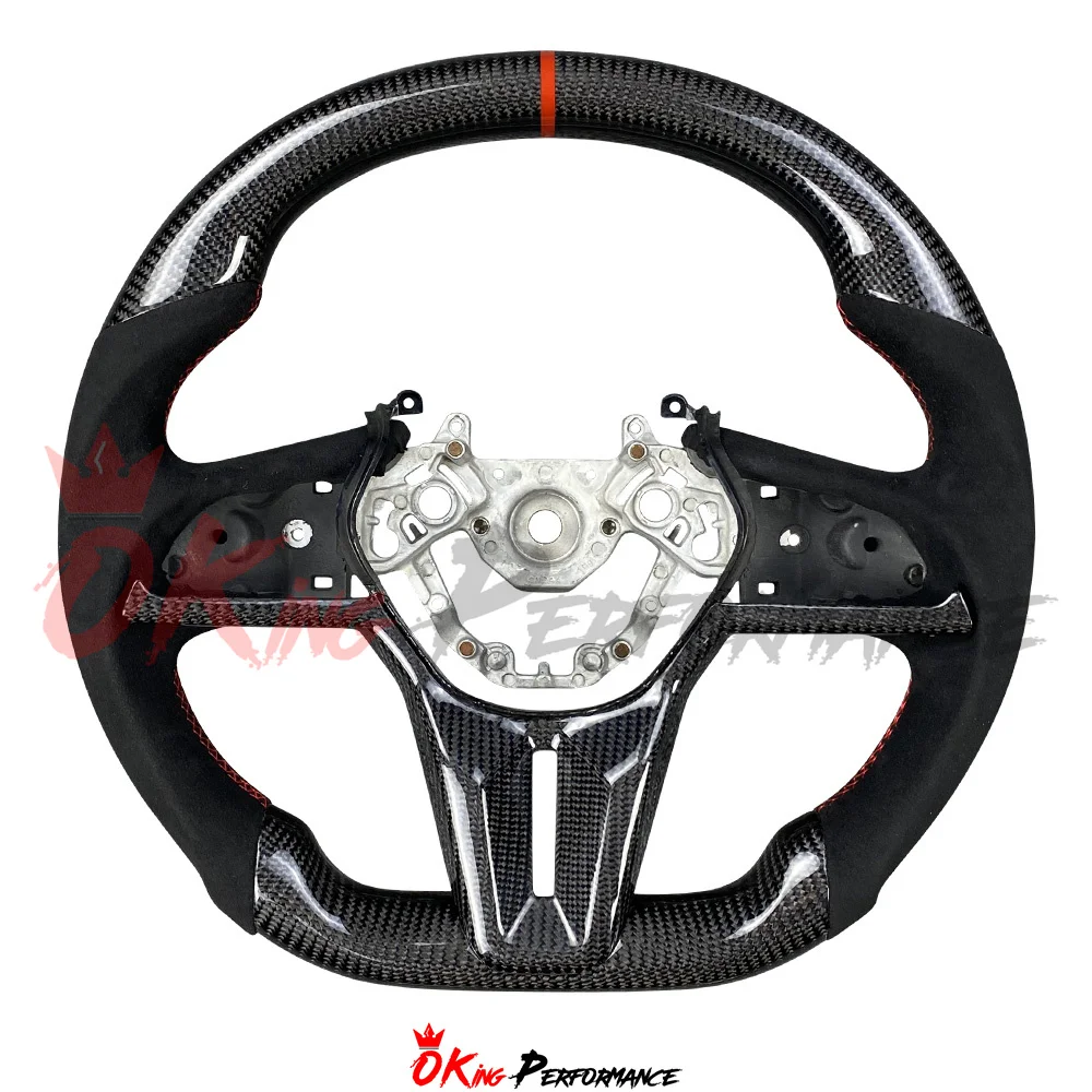 

Carbon Fiber Alcantara Steering Wheel With Center Trim For Nissan R35 GTR Customize Parts