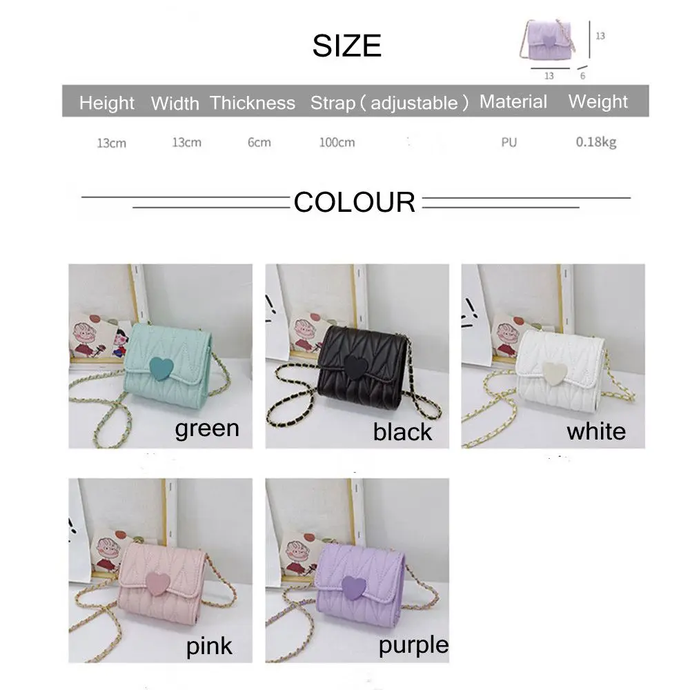 Casual Children Lovely Kids Bags Coin Purse Shoulder Bags Messenger Bag