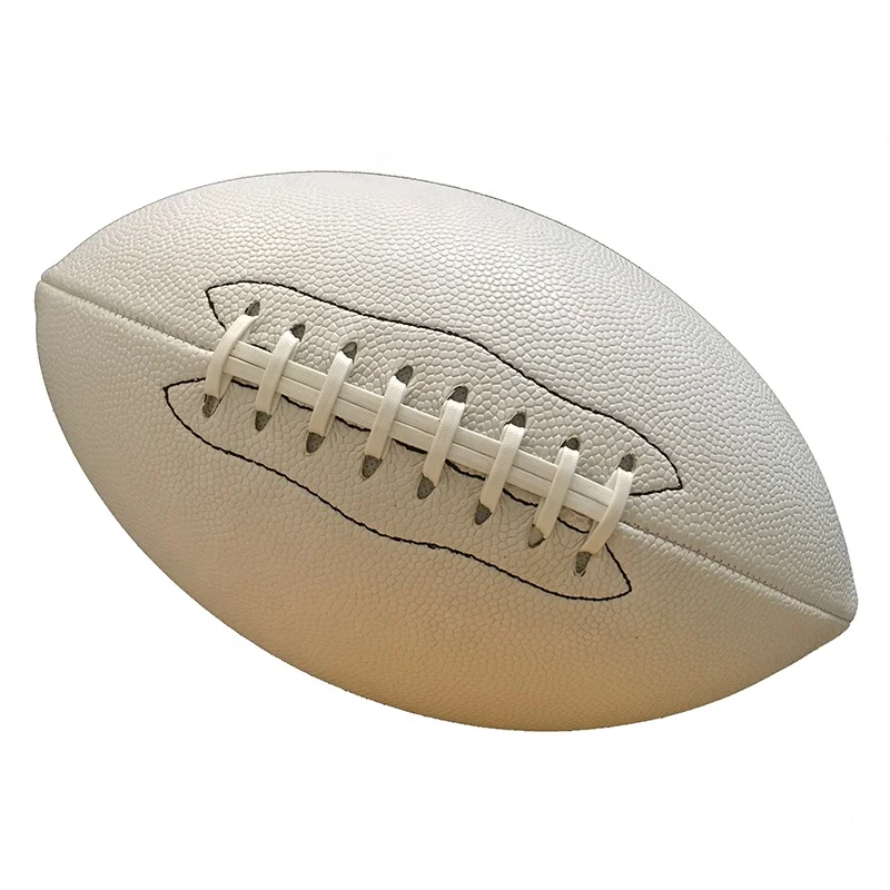 Professional American football custom logo rugby size 9 ball for outdoor training