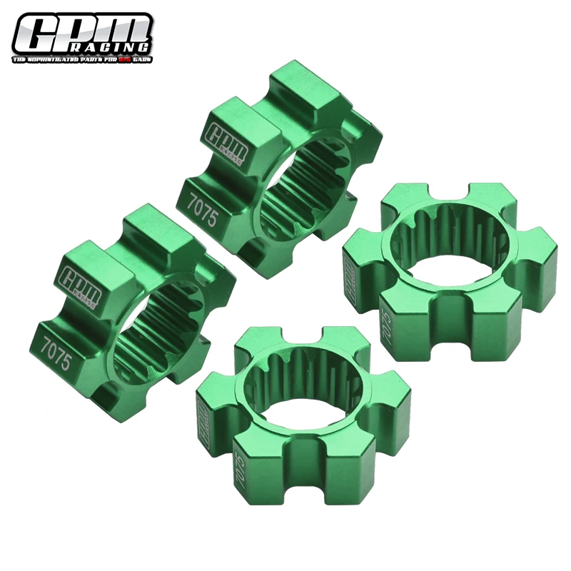 Набор алюминиевых шестигранных ступиц GPM 7075-T6 для TRAXXAS 1/5 X-Maxx 6S 8S XRT