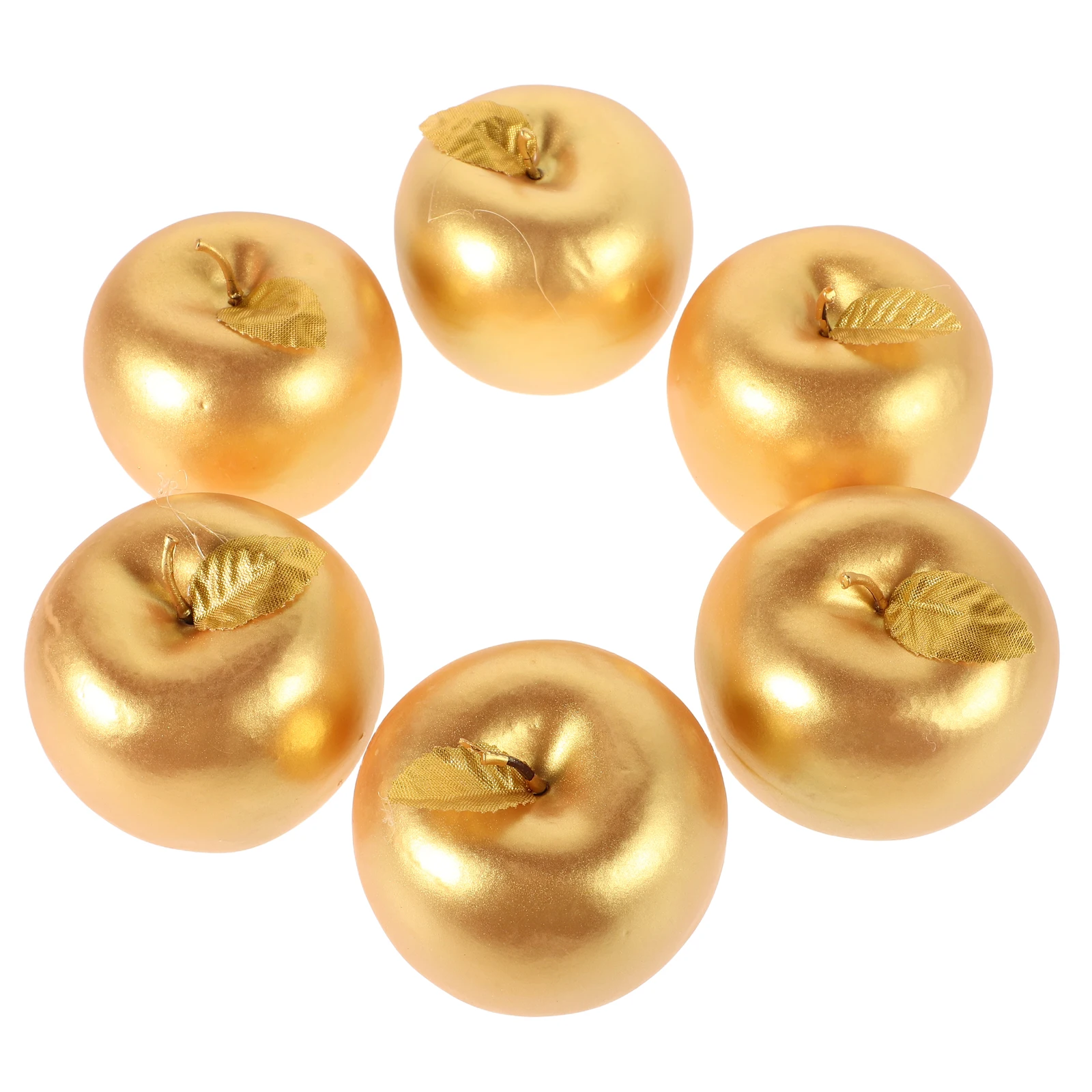 

6pcs Fake Decorative Fruits Realistic Artificial Mini for Home Kitchen Table Photography Party Fruit