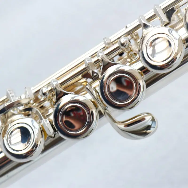High Quality Music Instrument Flute Silver Plated Chinese Transverse Flute