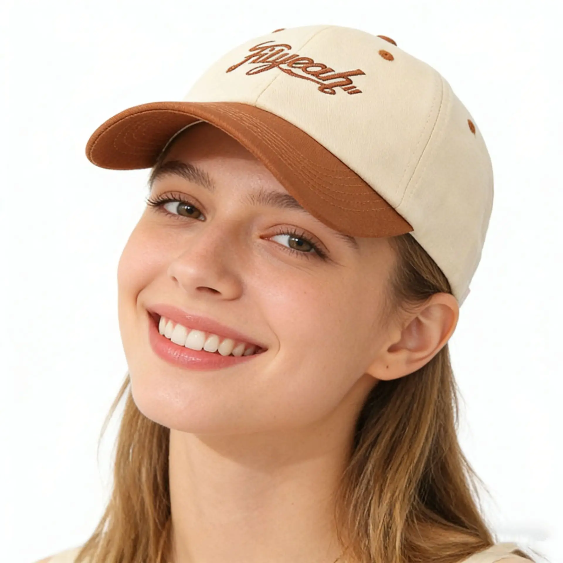Fashion contrasting cap Couple versatile sports hat Female Korean version New trendy spring and summer baseball cap