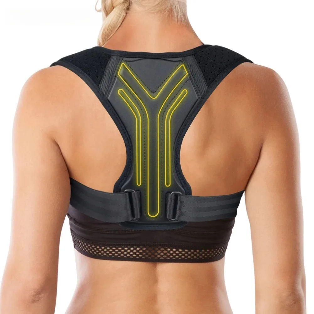 Back Posture Corrector Belt Brace Hunchback Corrector Adult Men and Women Sitting Posture Correction Belt Shoulder Straight Back