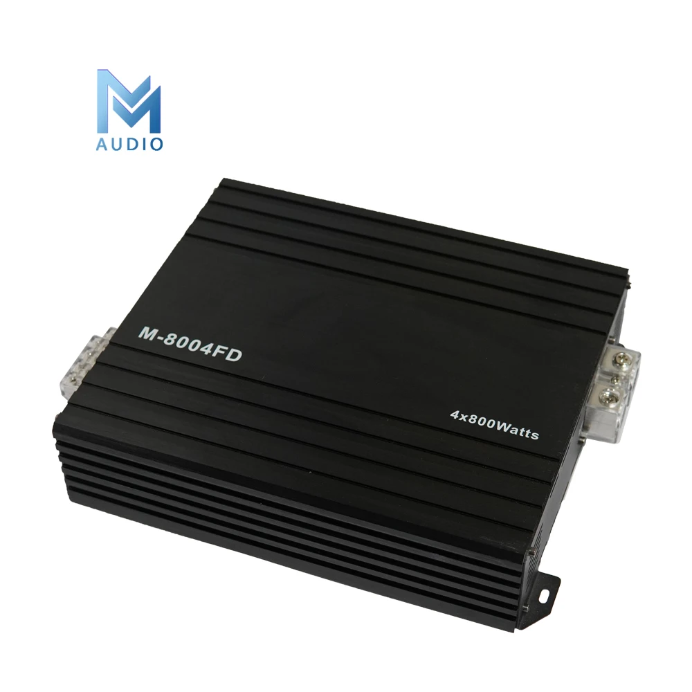 Multifunctional Brazilian Power Amplifier 800 Watt Car Audio Amplifier 4 Channel Class D Full Frequency Amplificador De Audio