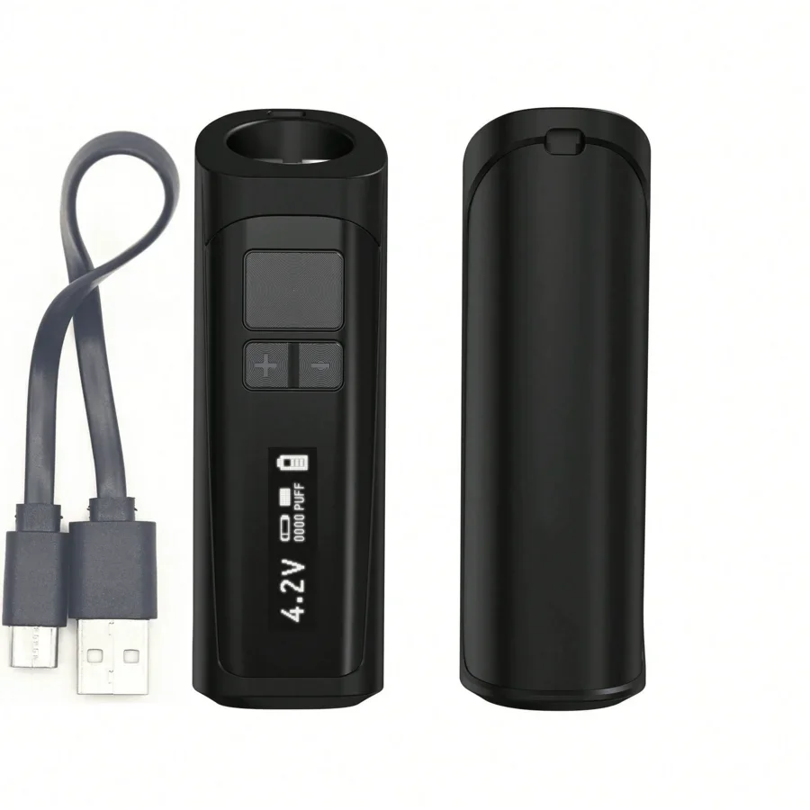 

LED Digital Display Threaded Electric Soldering Iron, Portable Mini Soldering Iron,510 Threaded Interface, Mini Soldering Iron