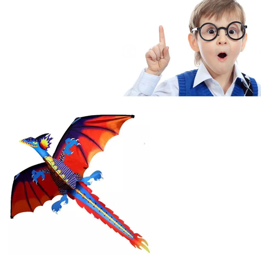 3D Dragon Shaped Kite Toy Fun Outdoor Picinic Activity Fun Flying Activity Game Props Parent-child Interactive Games view 6