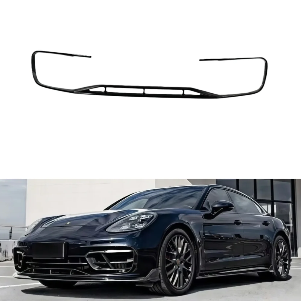 

For Porsche Modified PK Style Dry Carbon Fiber Front Bumper Decoration Suitable for 21-23 Year Porsche Panamera 971.2 GTS
