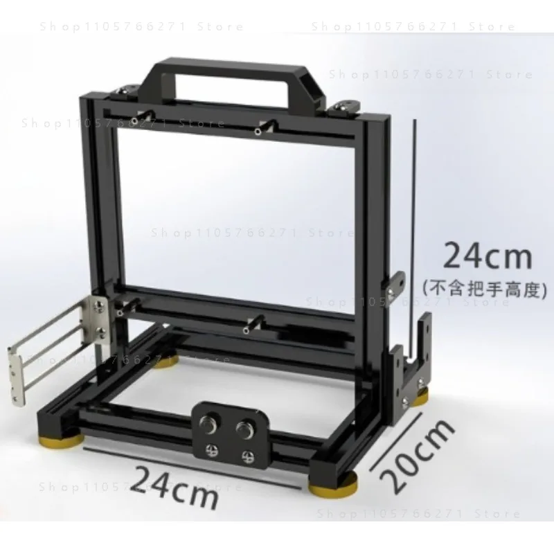 Vertical Open Frame PC Test Bench ATX ITX Motherboard Support Water Cooling