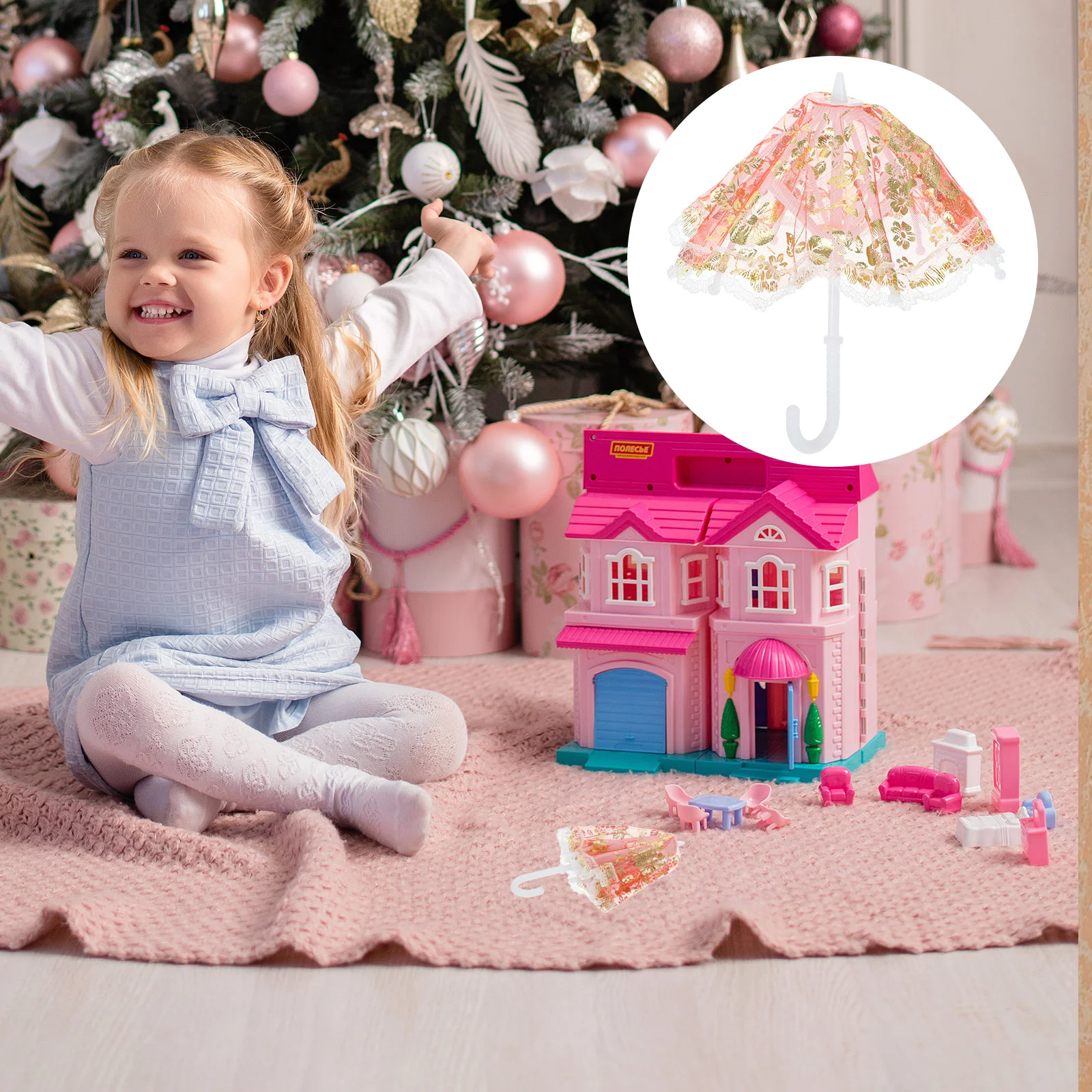 

Mini Room Decor Dollhouse Miniature Plates Toy Children’s Toys Water The Flowers Shower Accessories Kids Play