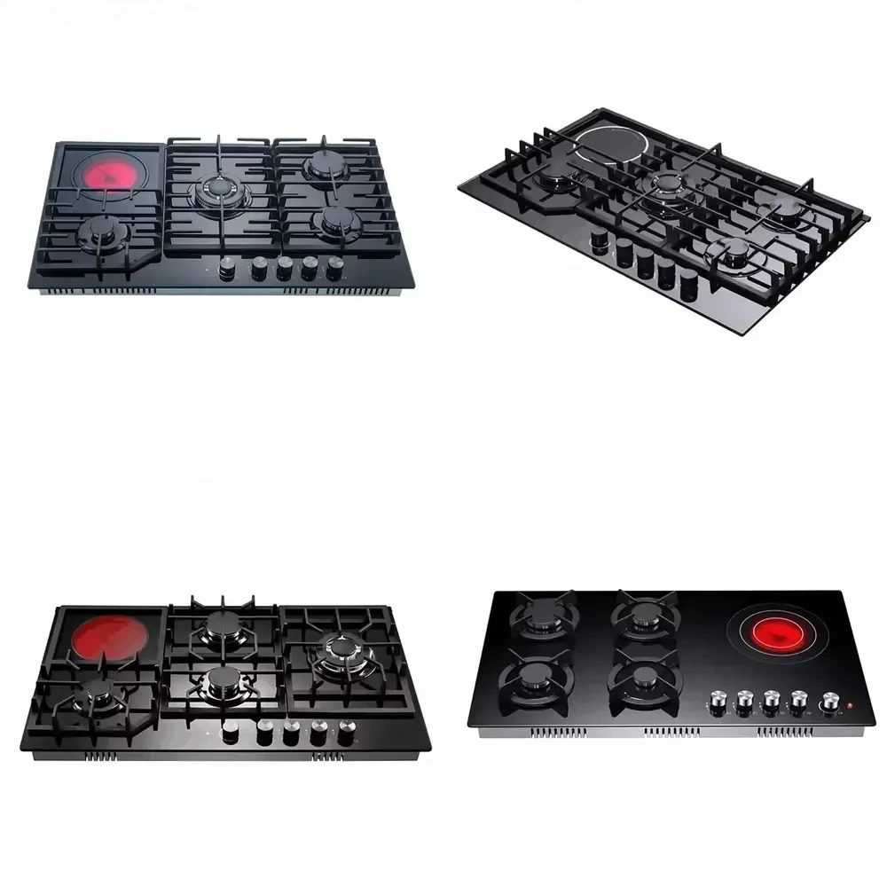 Hot saleGas Stove 5 Burner Electric Kitchen Induction Stove Hot Plate Wholesale Glass Cooker Hobs Built in From China-for