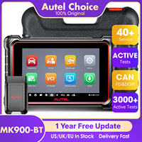 Autel MaxiCOM MK900BT MK900-BT Bidirectional Diagnostic Tool CAN FD/ DOIP Auto Car OBD2 Scanner Upgarde of MK900 MK808BT Pro