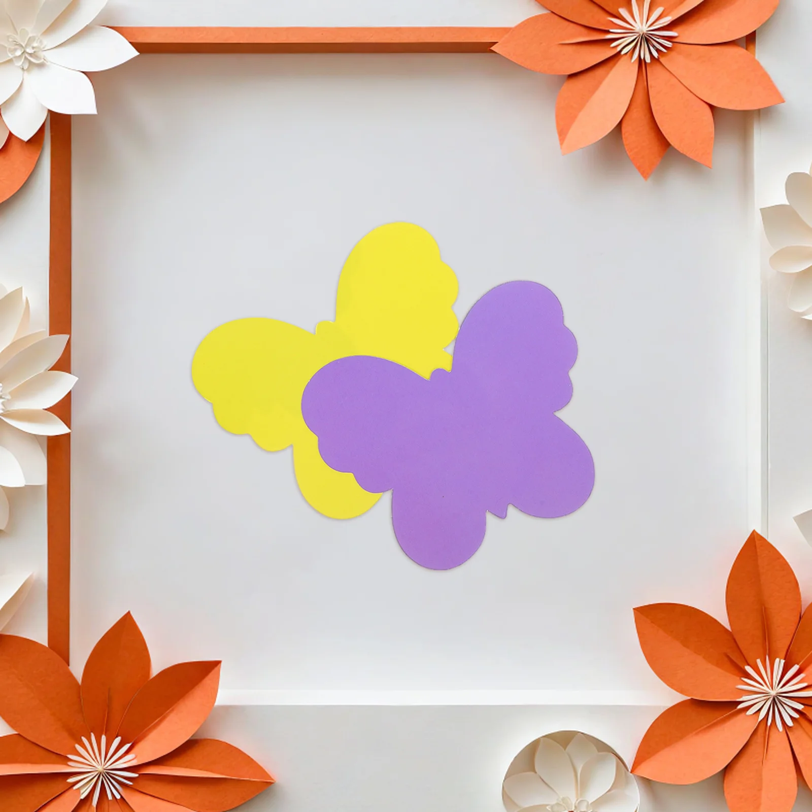 108 Stück Schmetterlings-Papierausschnitte, buntes Klassenzimmer, Pinnwand, Dekorationen, Frühling, Sommer, DIY, Basteln, pädagogische Wandkunst