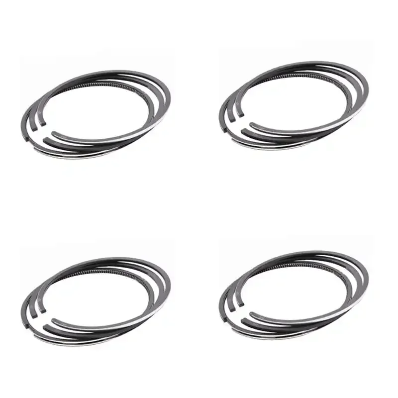 4PCS STD Piston Ring for Isuzu ELF C190 C240 4 Grooves