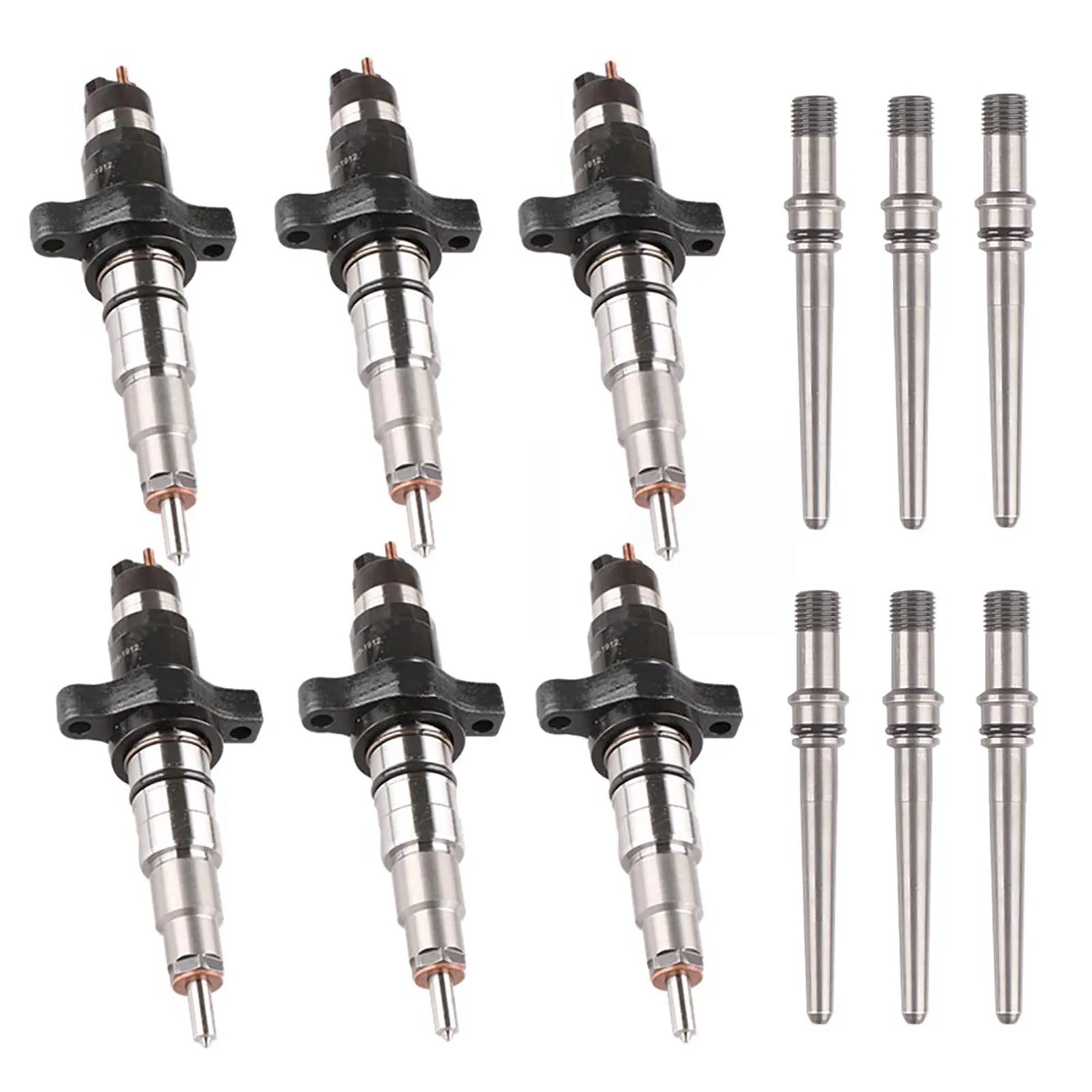 

6pcs Diesel Fuel Injectors Nozzle 0986435503 For 2003-2004 Dodge Ram 5.9L Engine Fuel Nozzle Fuel Supply System Car Parts