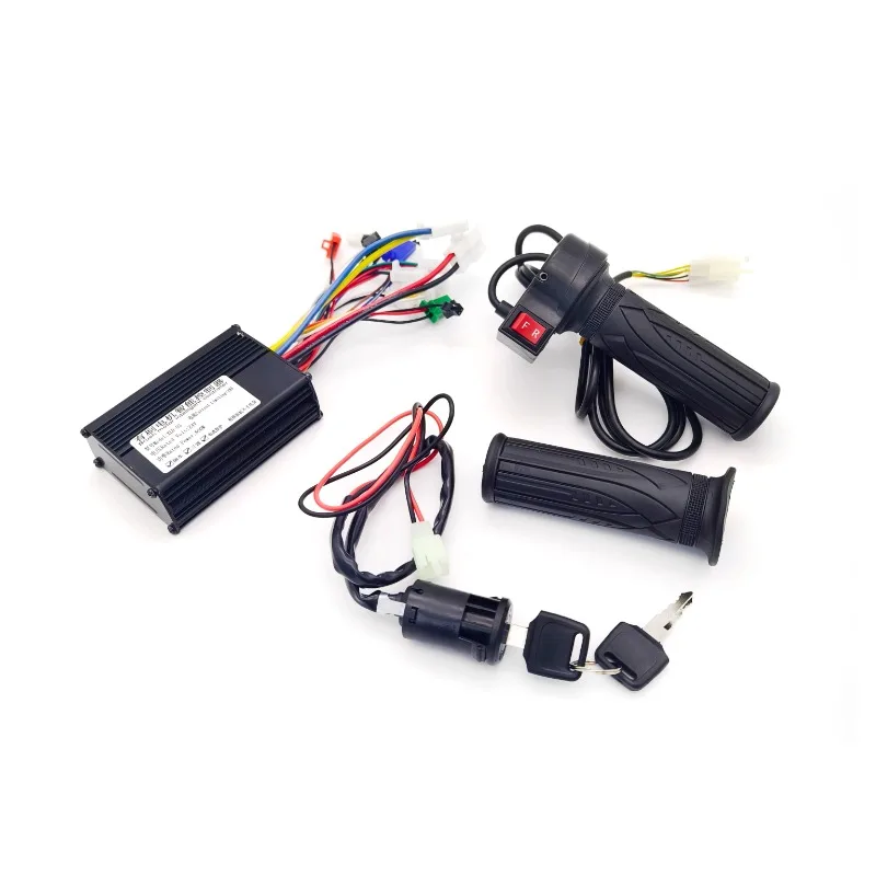 

24V/36V/48V 500W Brushed Controller with Reverse Kit for Electric Bike/Senior Scooter/Dolphin/Kart Conversion