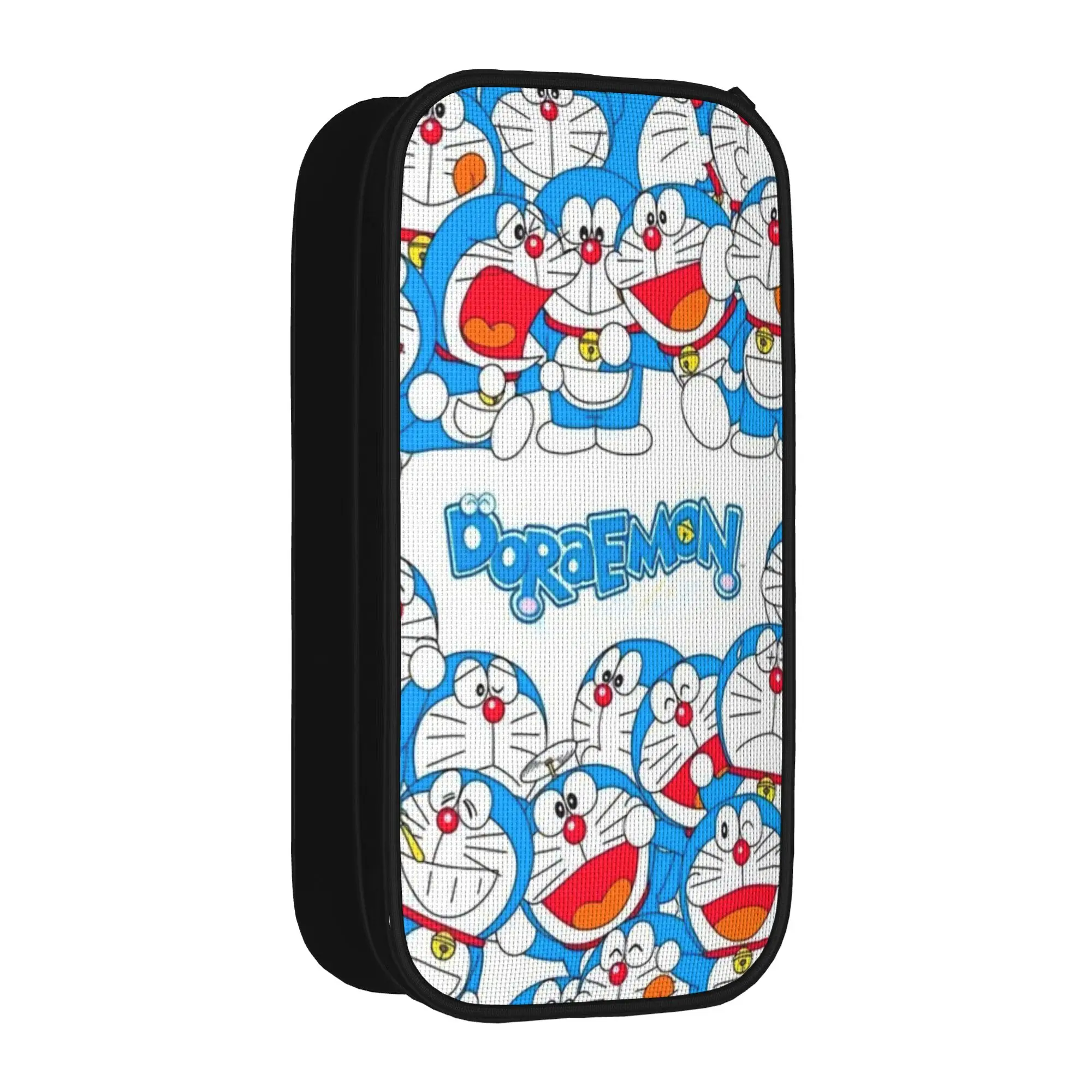 doraemons blue cats cat Merch Pencil Case Large Capacity For School Pencilcase Perfect Gifts