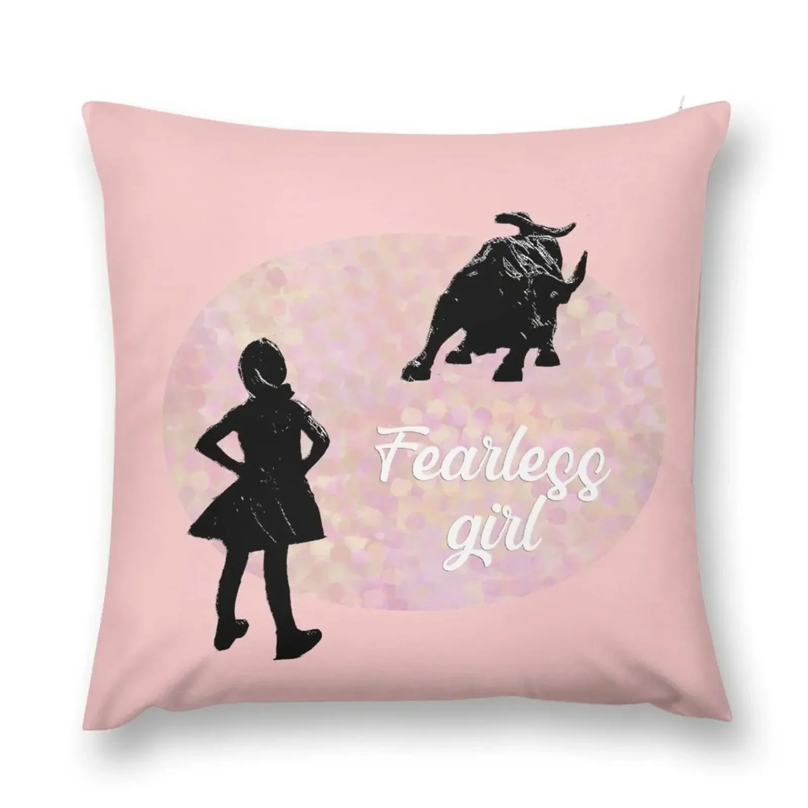 Fearless girl statue Throw Pillow Cushions For Sofa Rectangular Cushion Cover ornamental pillows Pillowcases Bed Cushions pillow