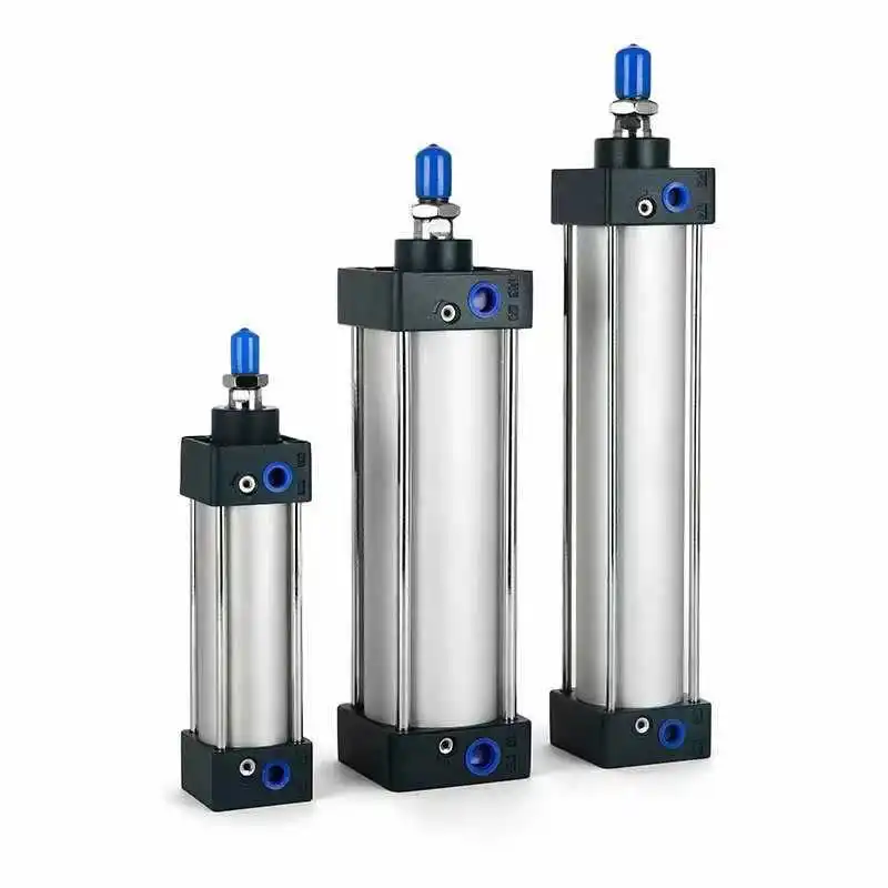 Double-acting Compact Cylinder, SC40 Cylinder Magnetic, 25-350mm Stroke, Aluminum Alloy Cylinder