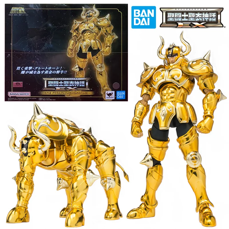 

Bandai Saint Cloth Myth EX Taurus Aldebaran Revival Ver. Saint Seiya Anime Original Action Figure Model Toy Gift Collection