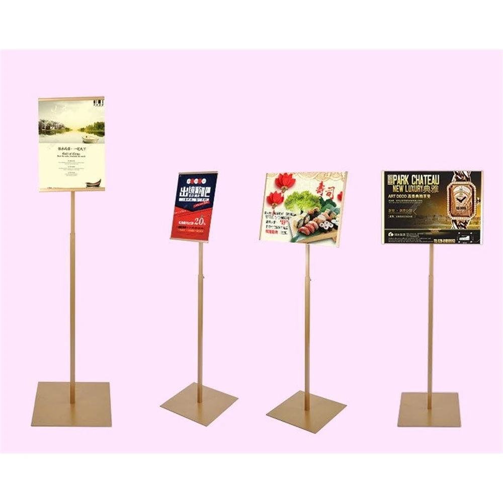 Vertical Horizontal Rotational Poster Frame A3 Floor Stand Advertising Banner Rack Kt Board Holder Restaurant Door Menu Display