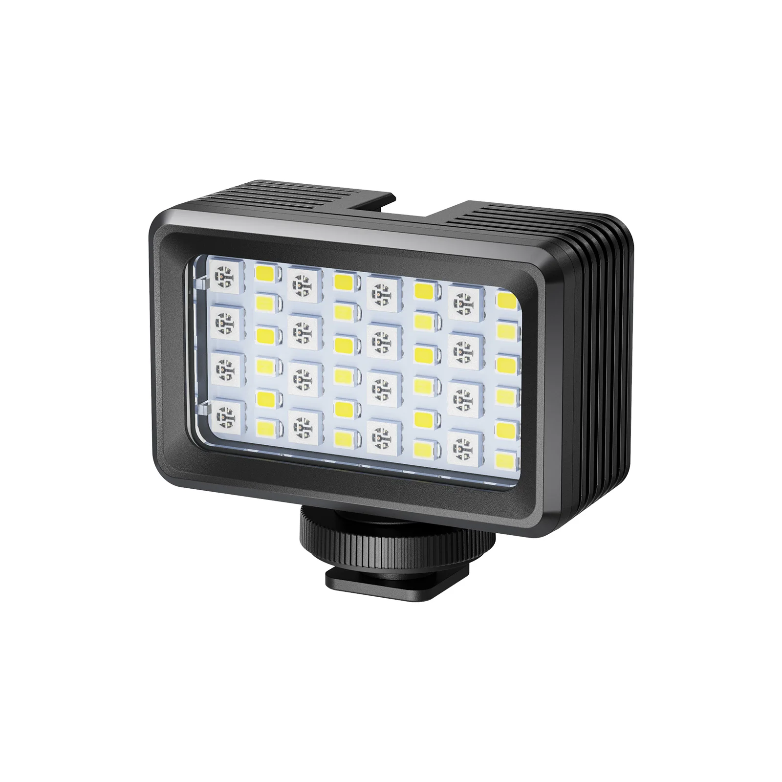 

40-метровый профессиональный водонепроницаемый светильник для дайвинга, совместимый с камерами GoPro, DJI, Insta360, с резьбовым интерфейсом 1/4 дюйма.