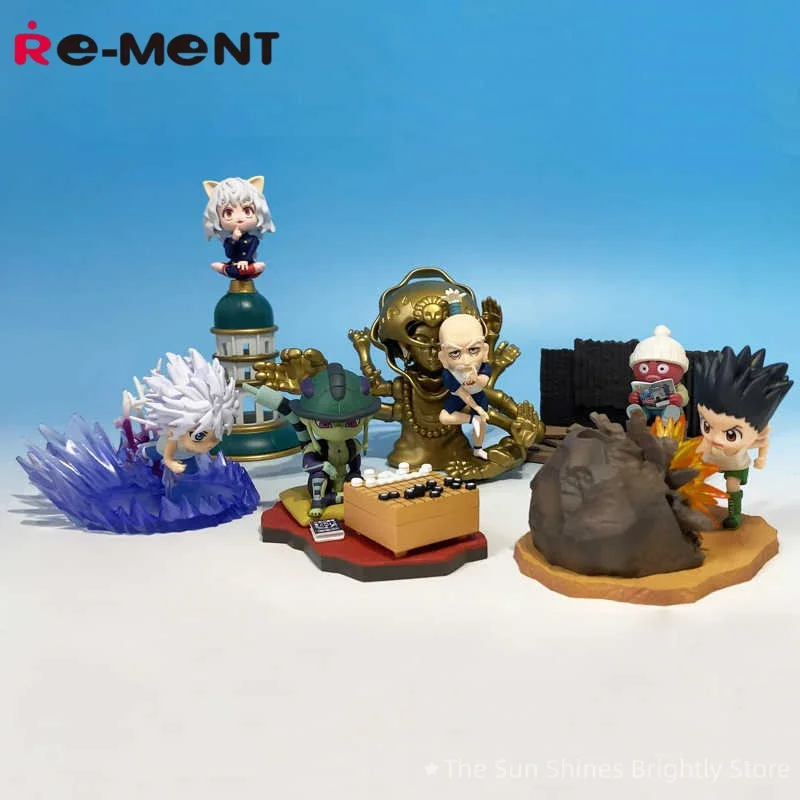 

Re-ment Full Time Hunter Qiben President Nifei Bit Ant King Action Figure Adult Collectible Toy for Fans