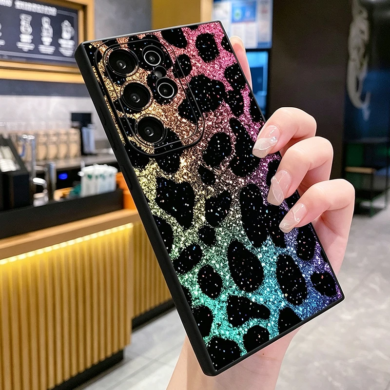 Kleurrijk luipaardprint telefo - Samsung Galaxy A55 recensie en prijs