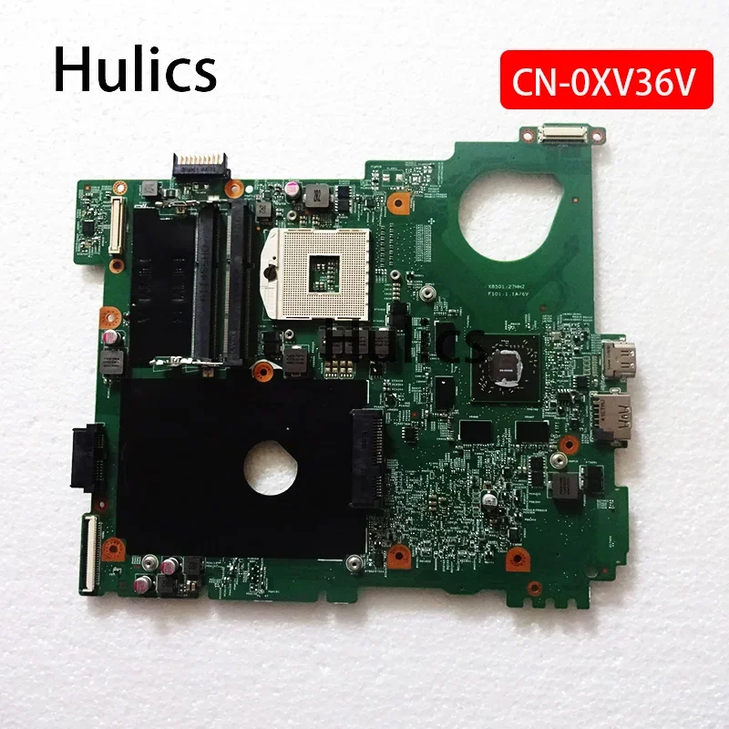 

Hulics Used CN-0XV36V 0XV36V XV36V Laptop Motherboard For Dell Vostro 3550 V3550 HM67 DDR3 HD 6630M Video Card 1GB Board