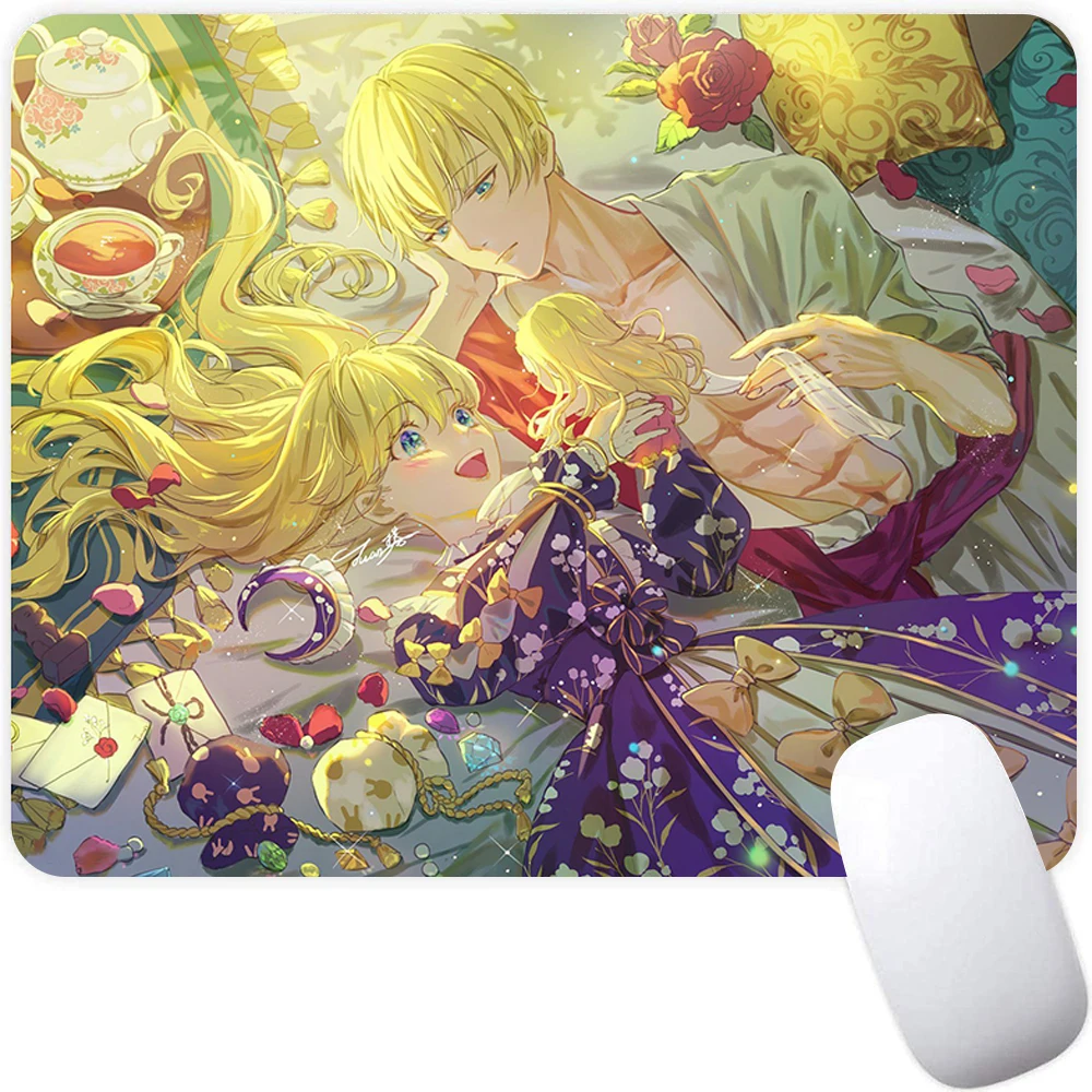 لوحة ماوس ألعاب صغيرة من Who Made Me A Princess، لوحة ماوس كمبيوتر، حصيرة ماوس ألعاب الكمبيوتر مقاس XXL، لوحة مفاتيح للكمبيوتر المحمول، وسادة مكتب #3