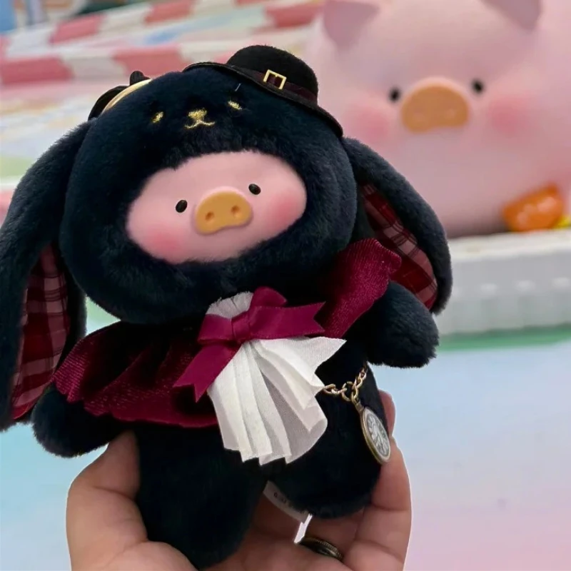 Lulu The Piggy Magician Bunny Lulu Vinyl Face Plush Anime Figure Keychain Surprise Bag Pendant Action Figure Statue Toy Gift New