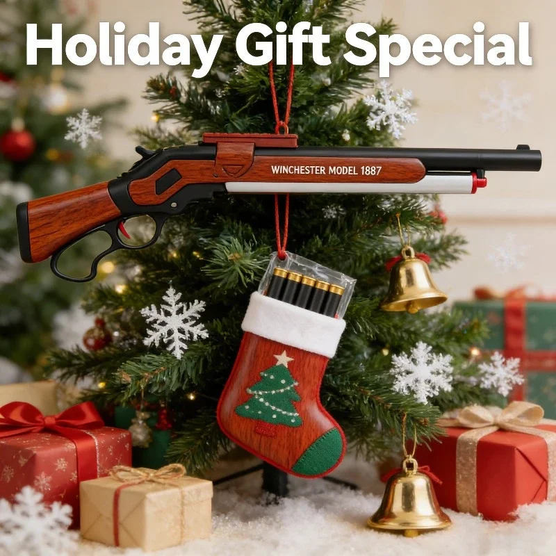 

M1887 Winchester Throwing Shell Toy Gun Soft Bullet Airsoft Launcher Outdoor Sports CS Game Weapon Pistola Weapon for Boys Gift