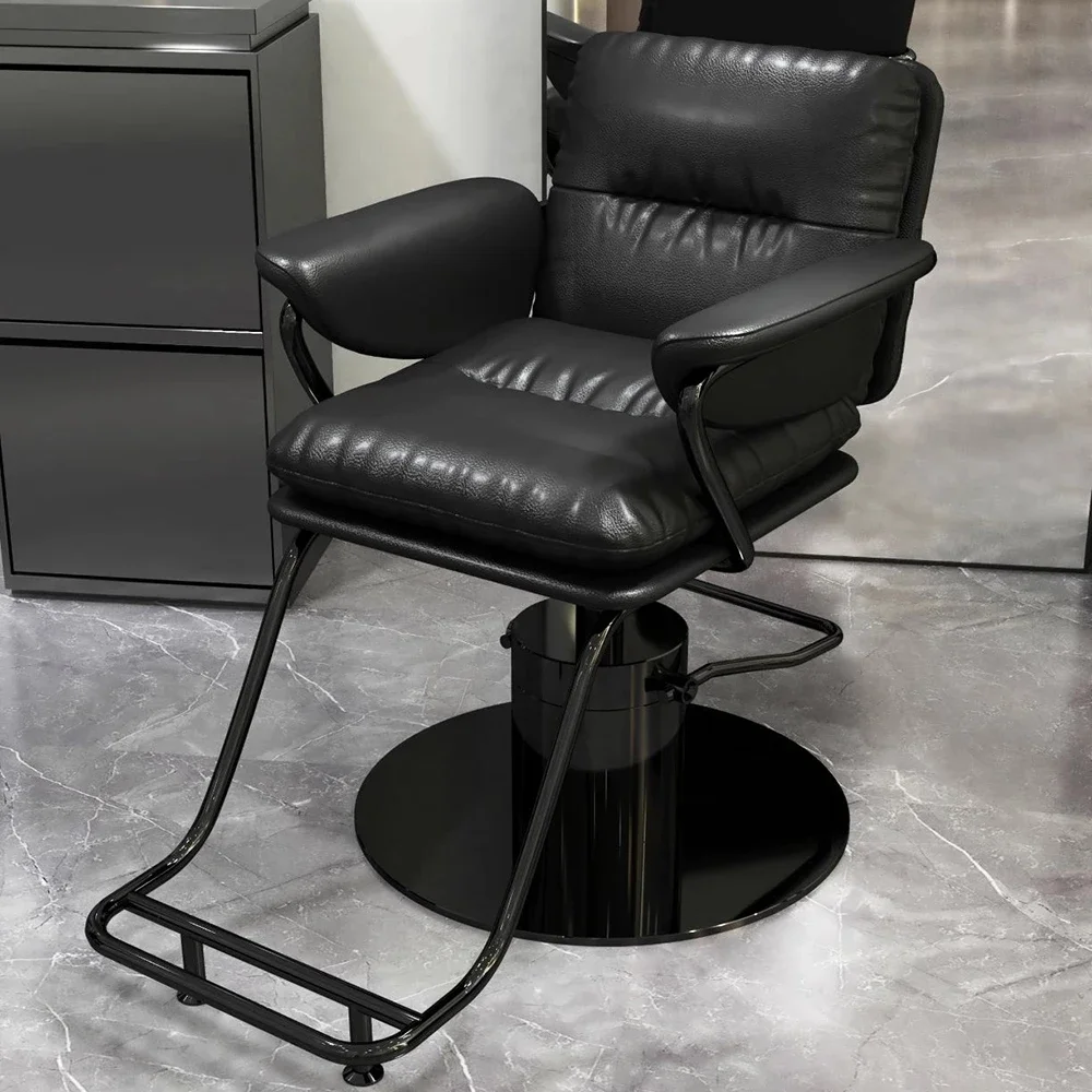 Simple Aesthetic Salon Beauty Barber Chair Portable Luxury Fashion Delicate Salon Chair Ergonomic Design Cadeira Salon Furniture