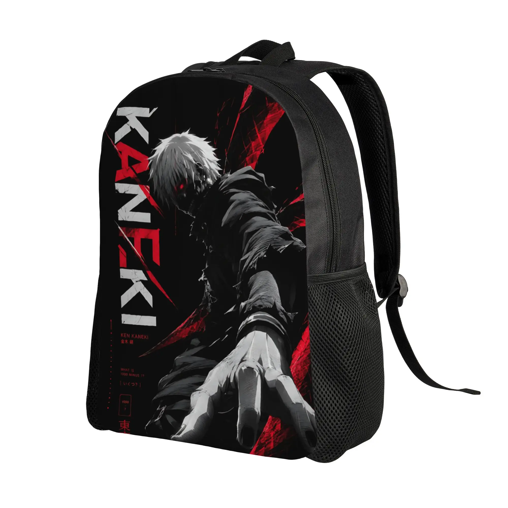 Fashion Halloween Tokyo Ghoul Kaneki Backpacks Its Bag  mochila Office Work Large Capacity Rucksack