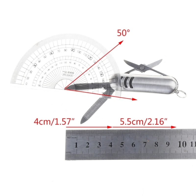 Portable   for SWISS  Pocket Knife Small Multi Tool Scissors  File 3 In 1 Multitool for Outdoor Camping