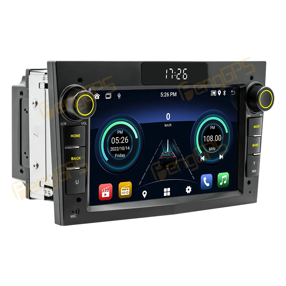 2 Din Android Stereo Car Radio Multimedia Player GPS Navi For Opel Corsa C Signum Vivaro Astra H Corsa D Zafira Tigra Twintop