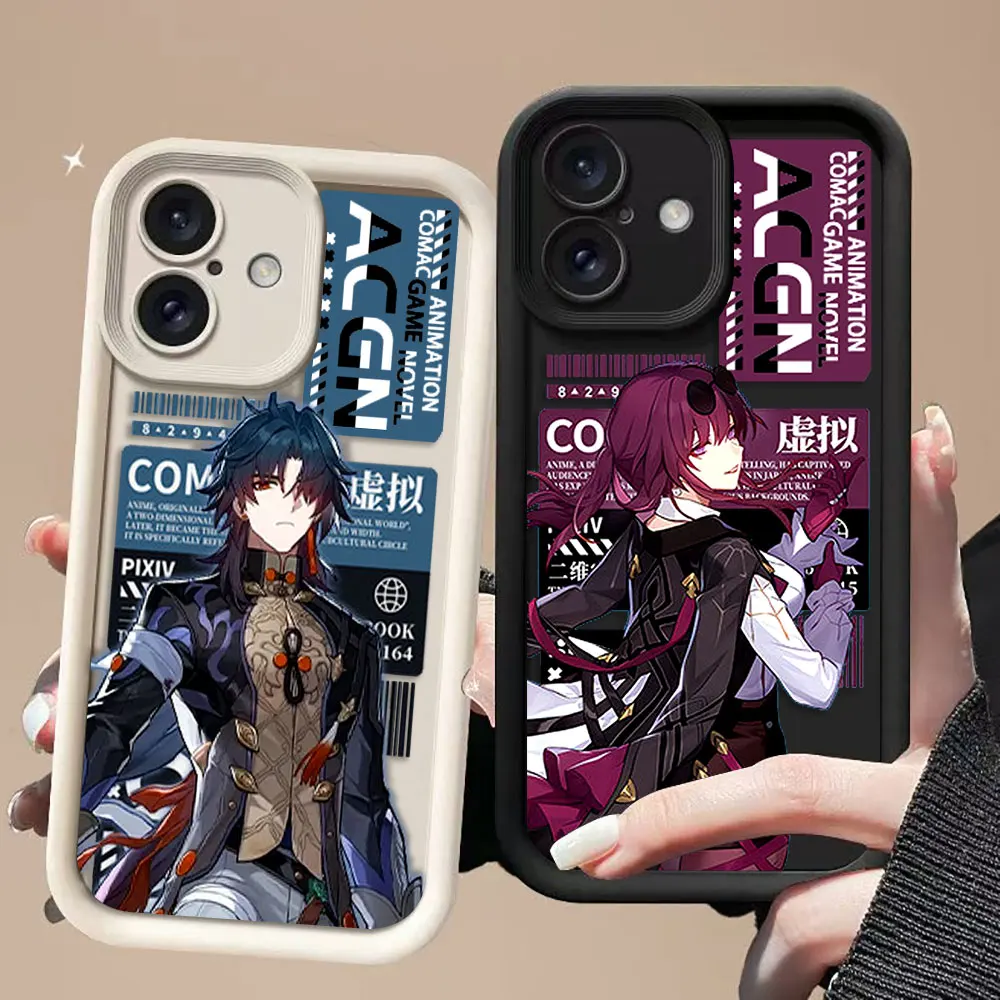 Honkai Star Rail Yinyue غطاء جراب هاتف ل Realme 7I 7 8 8I 9 11 12 13 14 15 C35 C53 C55 C63 C65 C71 C67 C75 GT 3 6 NEO 5 Case