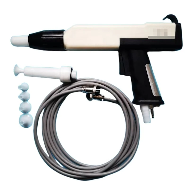 Tpaitlss Spray Gun Portable Manual Electrostatic Powder Painting System Spray Gun WX-958