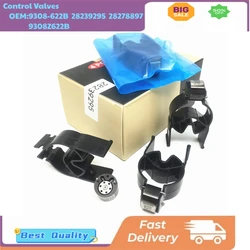 4pcs Black Fuel Injectors Control Valves 9308-622B 28239295 28278897 9308Z622B Euro 4 for Delphi Diesel Common Rail Injectors