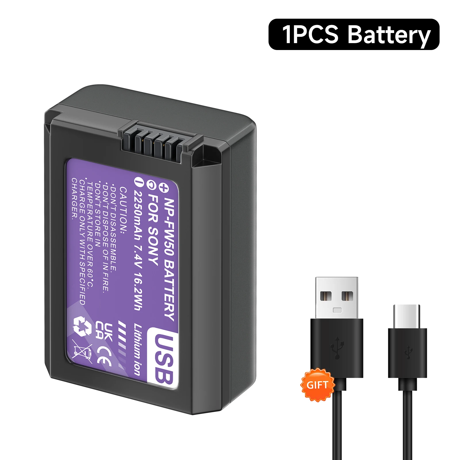 Variant: 1PCS Battery