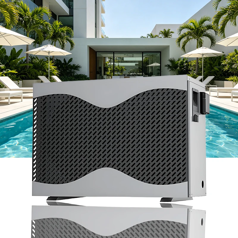 Outdoor High Efficiency R32 Tankless Swimming Pool Heater For Family Garden And Residential Use